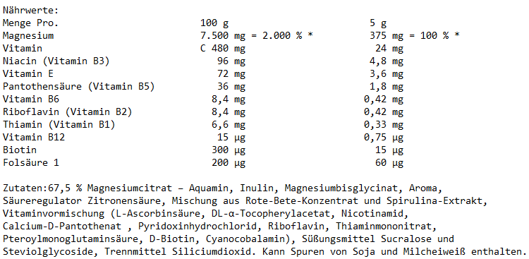 Magneslife Instant Drink Powder 300g