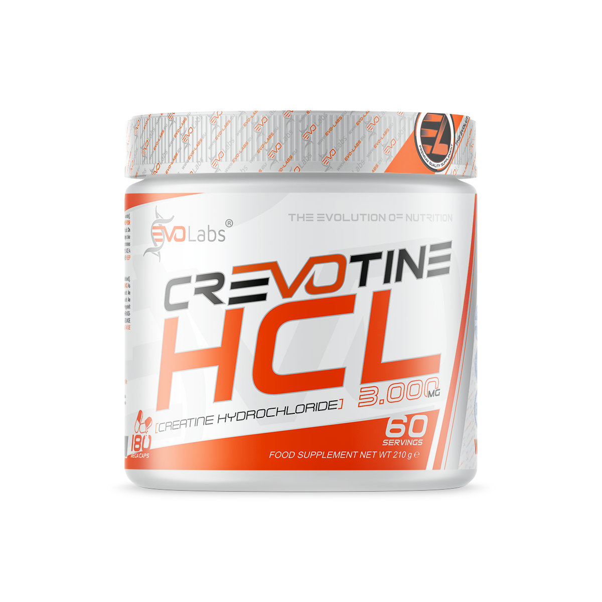 EVOLabs Crevotine HCL 3000mg 180caps